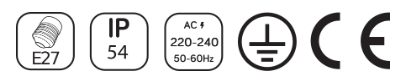 110 چراغ دیواری سبک چهار اریب HR60092
