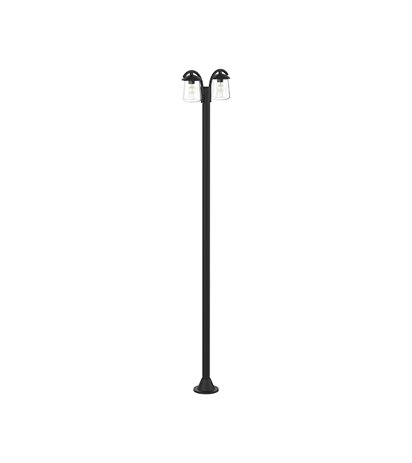 چراغ گاردن تاپ تخت دو سر HR60703 چراغ گاردن تاپ تخت دو سر HR60703