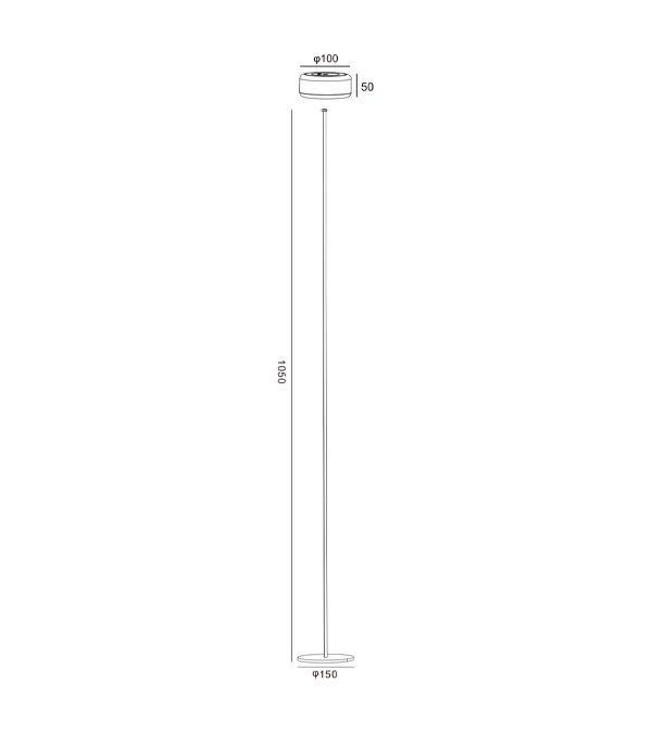 چراغ شارژی 1100 High Black Body HR95003-1100 چراغ شارژی 1100 High Black Body HR95003-1100