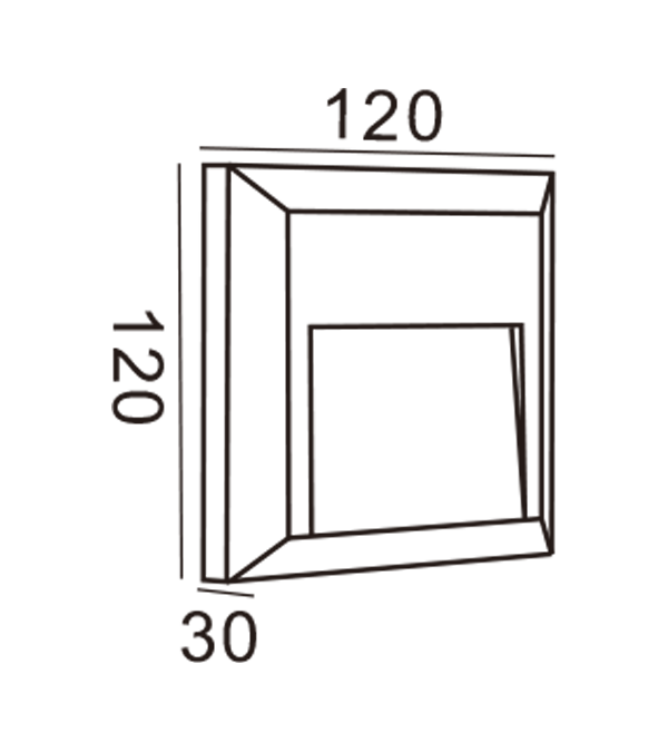 Apple Wall Light-Rectangle HR20031 Apple Wall Light-Rectangle HR20031