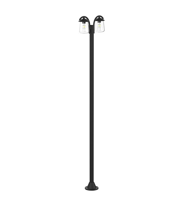 چراغ گاردن تاپ تخت دو سر HR60703 چراغ گاردن تاپ تخت دو سر HR60703